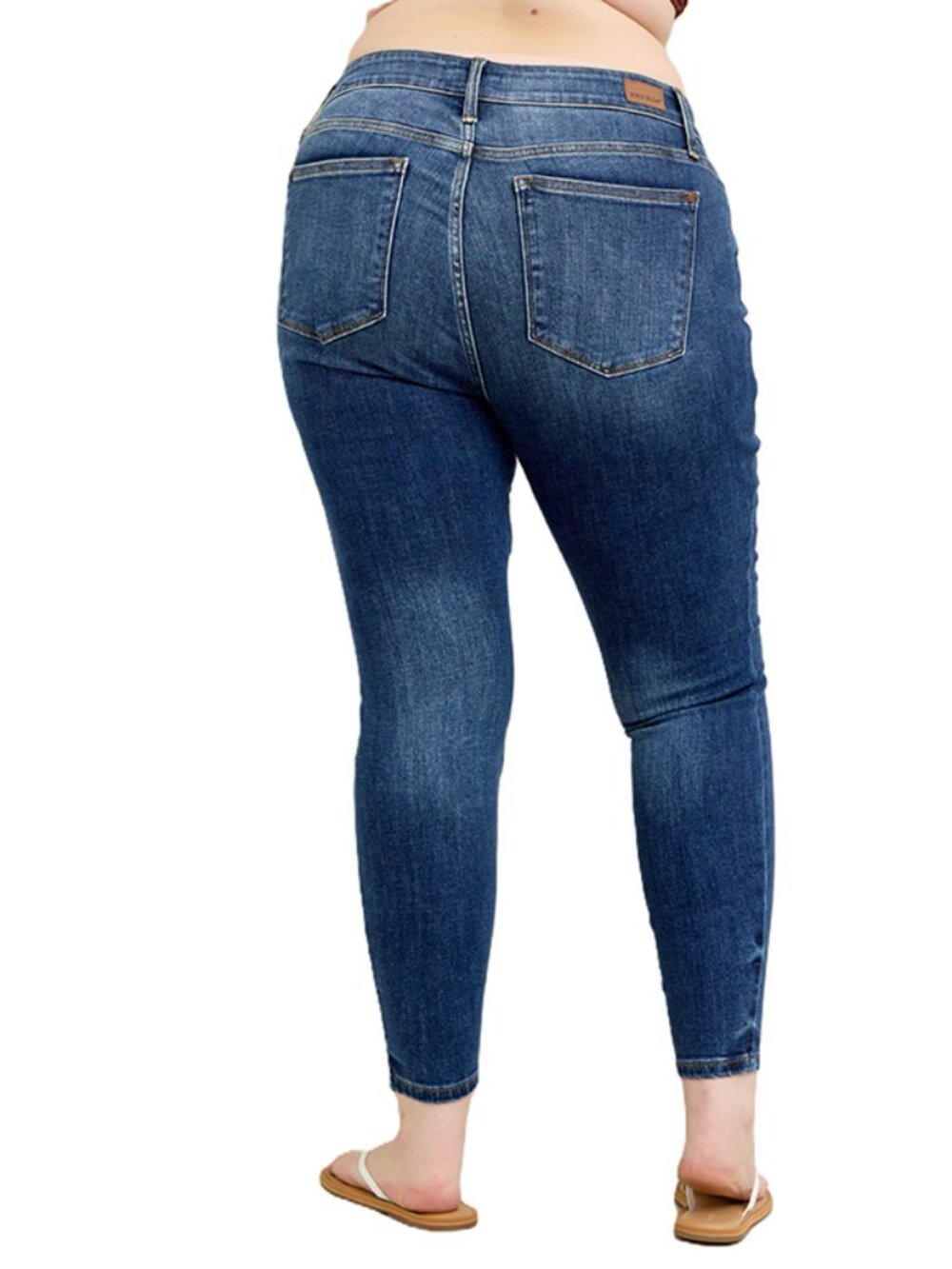 Judy Blue PLUS Hand sand wash basic skinny - Picture 6 of 6